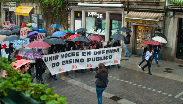 İspanyol protesto — Stok fotoğraf