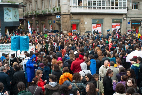 Spaanse protest — Stockfoto