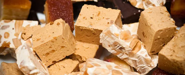 Nougat mix — Stock Photo, Image