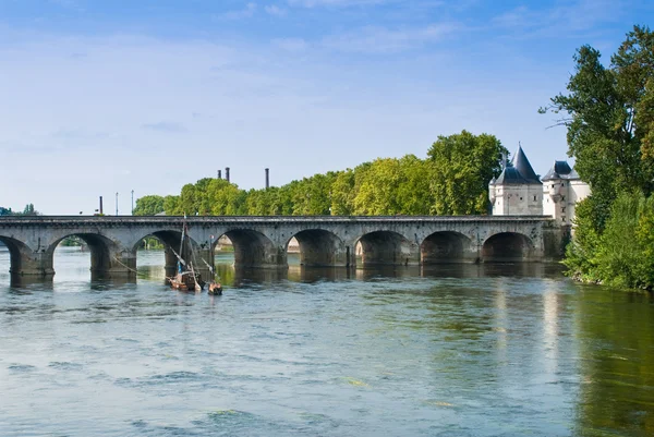 Chatellerault híd — Stock Fotó