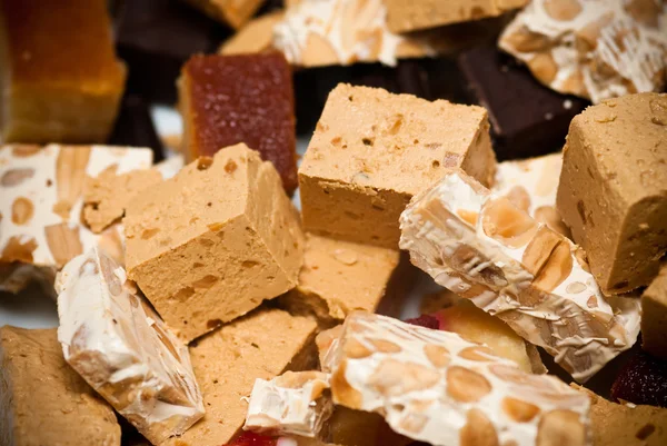 Nougat mix — Stock Photo, Image