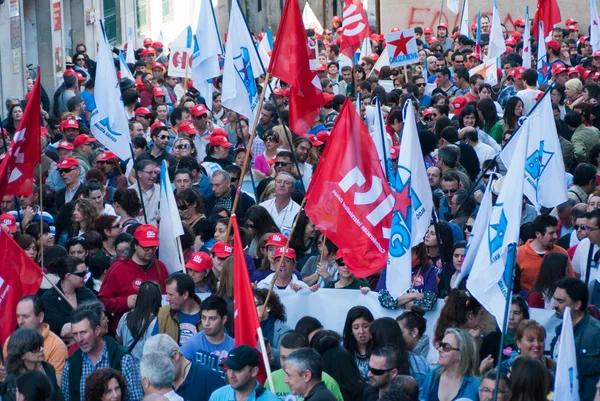 Protesto espanhol — Fotografia de Stock