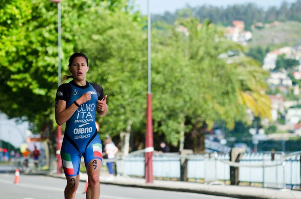 Duathlonsportler — Stockfoto