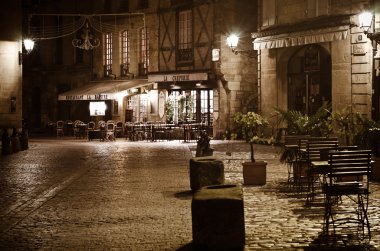 Sarlat, gece