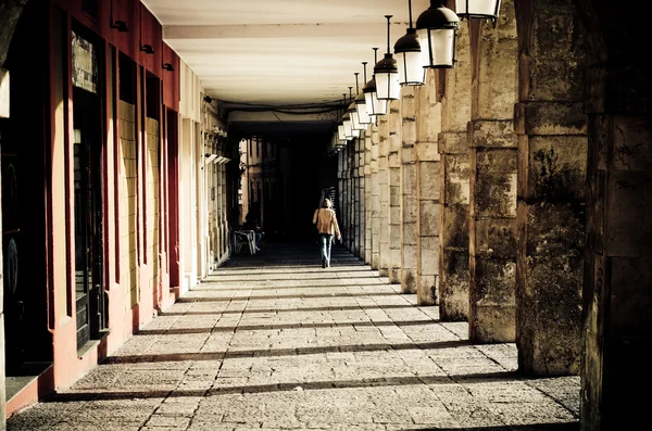 Arcaded koridorları — Stok fotoğraf