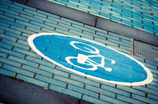 Fahrradsignal — Stockfoto