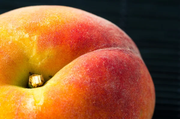 Peach närbild — Stockfoto