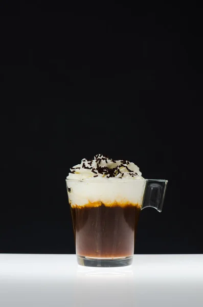 Glass of coffee cocktail — Stock Photo, Image