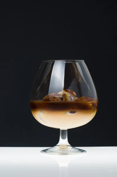 Glas kaffe cocktail — Stockfoto