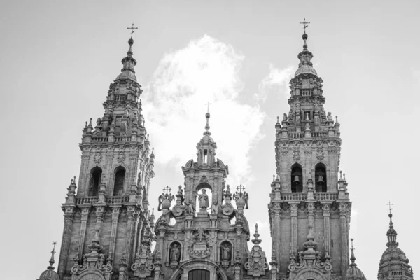 Cattedrale Santiago Compostela Tempio Culto Cattolico Situato Nell Omonima Città — Foto Stock