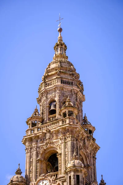 Santiago Compostela Cathedral Temple Catholic Worship Located Homonymous City One — Stock Photo, Image