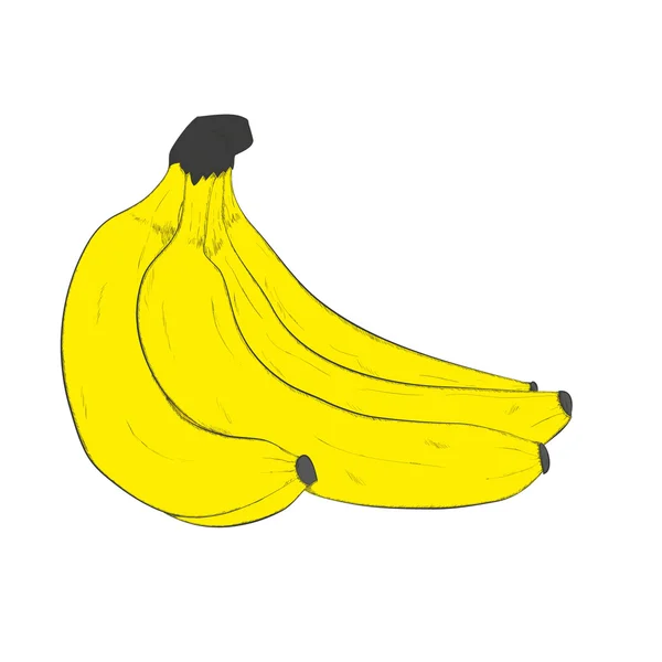 Свежий банан — стоковое фото