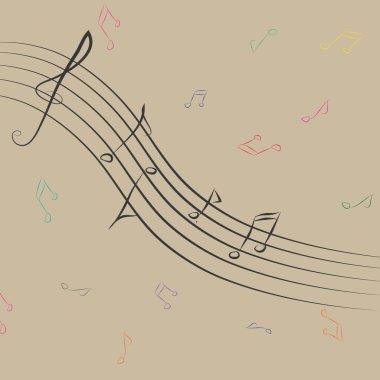 soyut resim müzik ve çıta