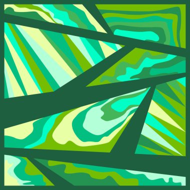 Soyut geometrik şablon arka planı. Pucci tarzı