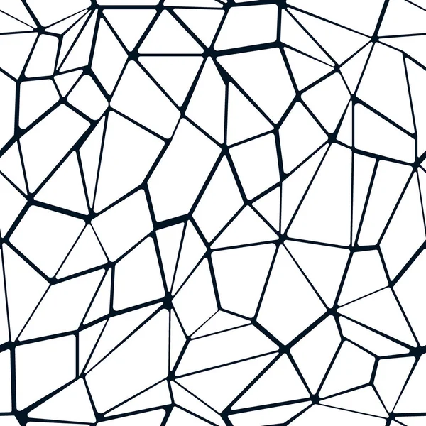 幾何学的形状のシームレスな背景 フリーハンドイラスト — ストックベクタ