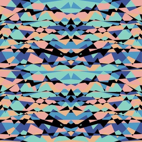 Nahtloser Abstrakter Hintergrund Von Dreiecken Für Ihr Design — Stockvektor