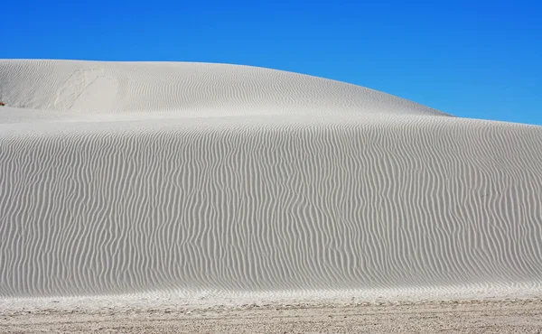 Dune di sabbia nel monumento commemorativo di sabbia bianca — Foto Stock