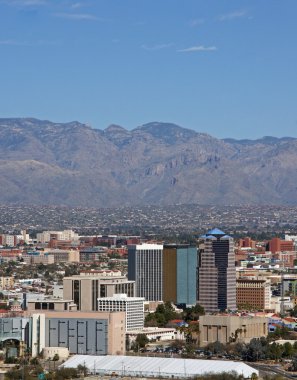 Tucson, arizona siluetinin