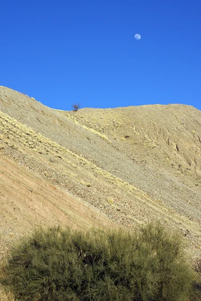 Soil erosion at the pit mine — Stock Photo, Image