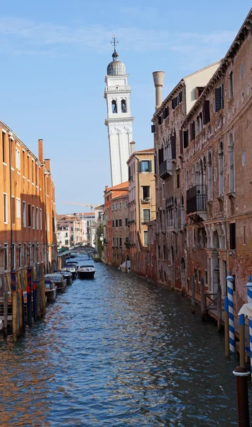 Campanario en Venecia Italia — Foto de Stock