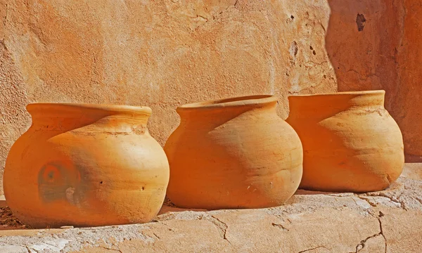 Ancient clay pots — Stock Photo, Image