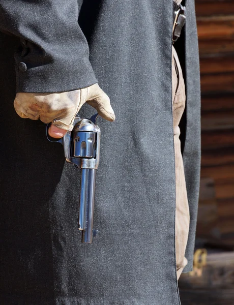 Gunfighter está pronto. — Fotografia de Stock