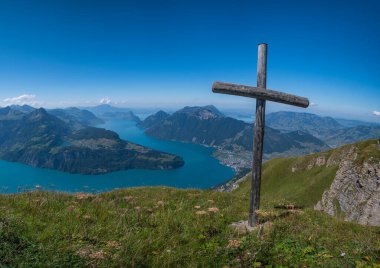 View from Stoos ridge trail