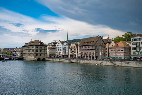 Old Buildings City Zurich — Φωτογραφία Αρχείου
