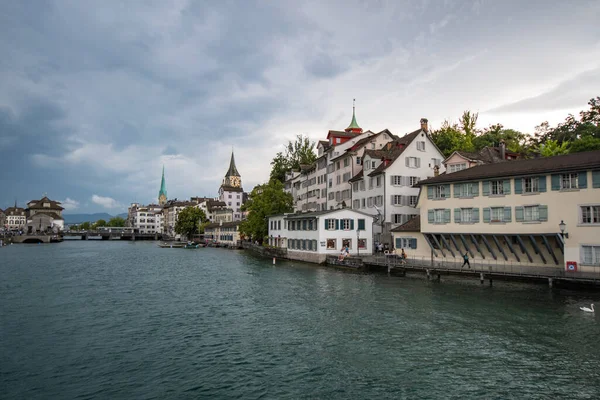 Old Buildings City Zurich — Stockfoto