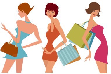 moda alışveriş kız