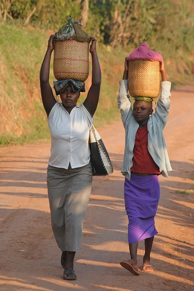 Afrikanska flickor — Stockfoto