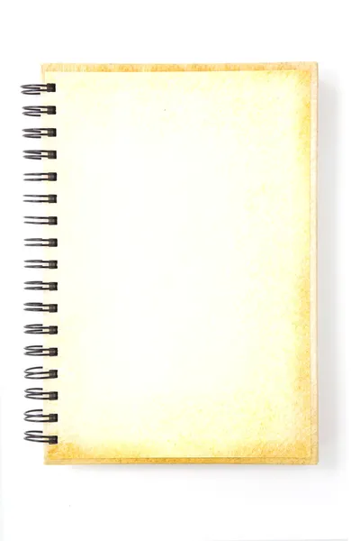 Oude bruine notebook — Stockfoto