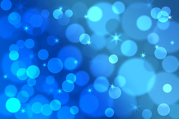 Sparkle blue blurred bokeh background. — Stock Photo, Image