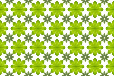 yeşil yaprak çiçek desen arka plan