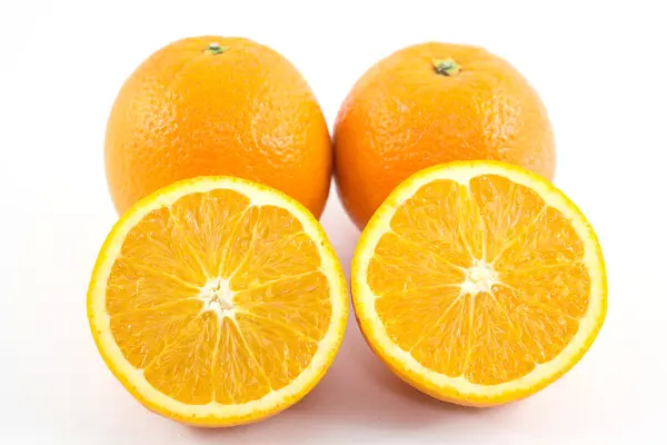 Orange slice isolated on white background — Stock Photo, Image