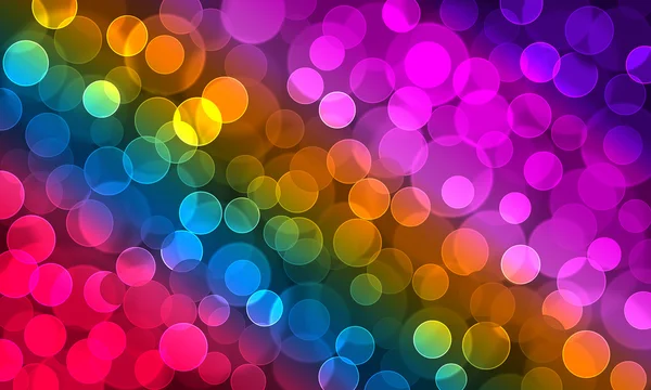 Colorful blurred bokeh background. — Stock Photo, Image