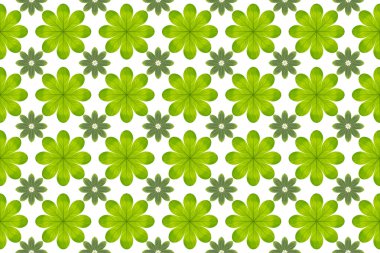 yeşil yaprak çiçek desen arka plan