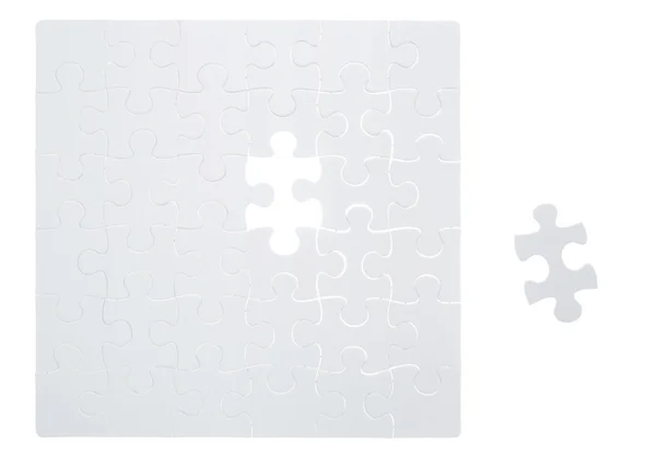 Jigsaw puzzle close up — Stock Photo, Image