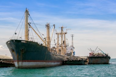 ticari gemi. deniz taşımacılığı ve lojistik