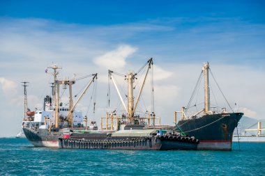 ticari gemi. deniz taşımacılığı ve lojistik
