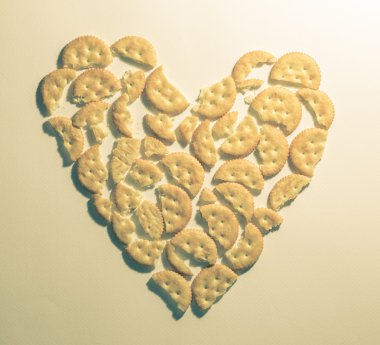 kalp şeklinde fren bisküvi