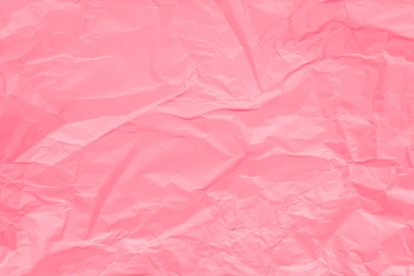 Tekstura różowy zmięty papier na tle — Zdjęcie stockowe