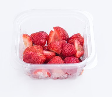 taze çilek plastik kutu