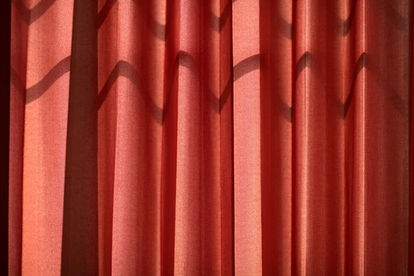Roter Vorhang — Stockfoto