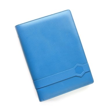 Not defteri beyaz arkaplanda izole edildi