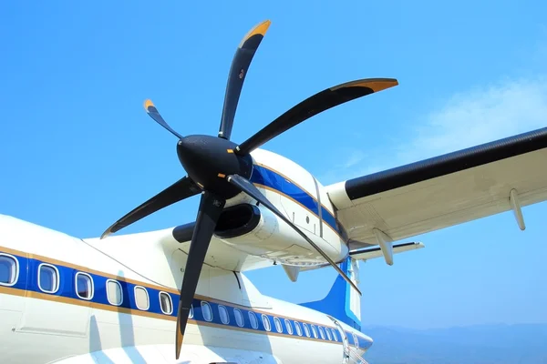 Turbine van vliegtuig — Stockfoto