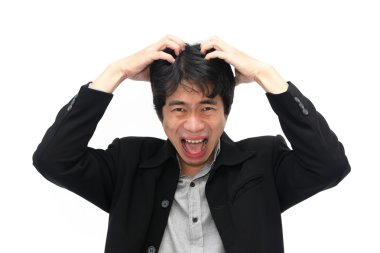 stres altında işadamı