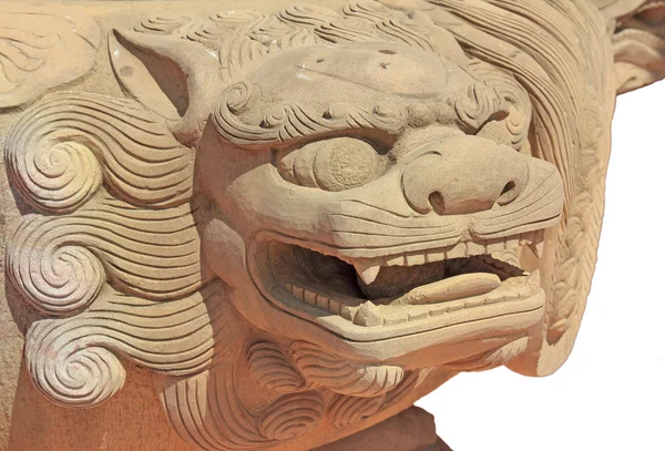 Estátua de leão chinês — Fotografia de Stock