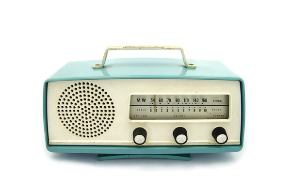 Grungy Retro-Radio — Stockfoto