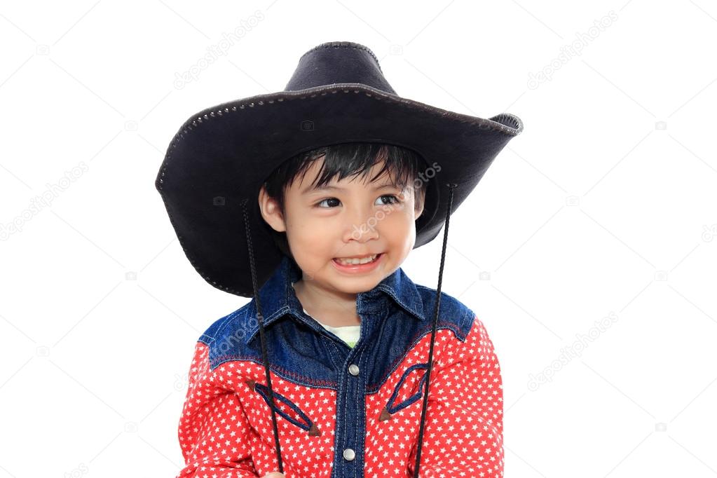Asian little cowboy